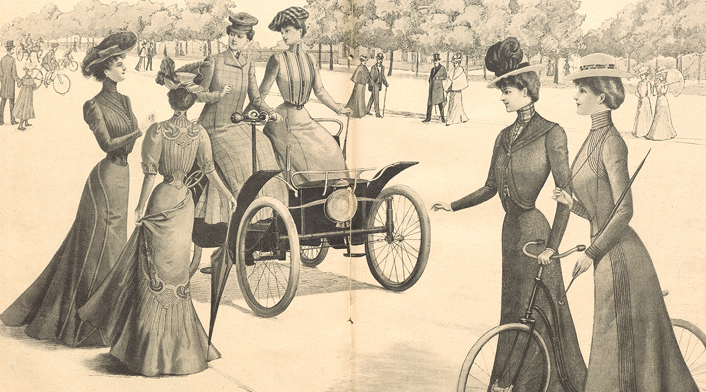 Bild: Damen Bicycle Club © Sammlung GrazMuseum